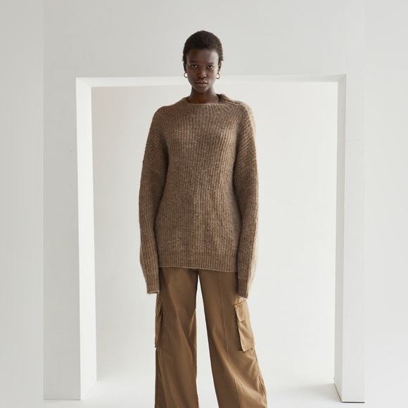 Crescent Isabel Mock Neck Sweater NWOT - Picture 2 of 7